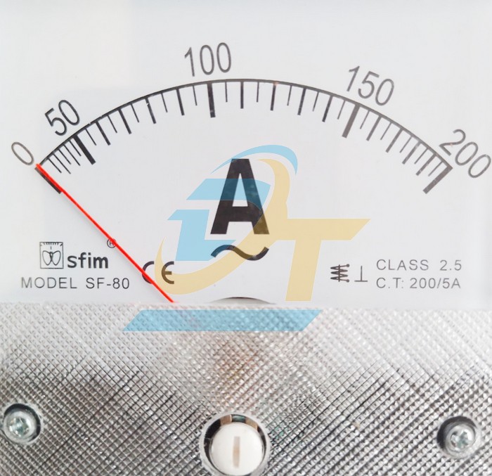 Đồng hồ đo Ampe Sfim SF-80 AC 200/5A  SFIM | Giá rẻ nhất - Công Ty TNHH Thương Mại Dịch Vụ Đạt Tâm