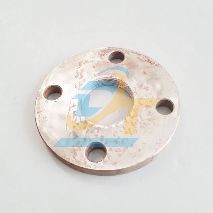 Mặt bích thép ren trong JIS10K 4 lỗ DN50 (phi 60)  VietNam | Giá rẻ nhất - Công Ty TNHH Thương Mại Dịch Vụ Đạt Tâm