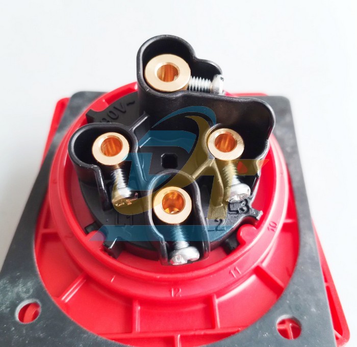 Ổ cắm công nghiệp gắn âm dạng nghiêng 4P 32A 400V IP44 PCE F424-6  PCE | Giá rẻ nhất - Công Ty TNHH Thương Mại Dịch Vụ Đạt Tâm