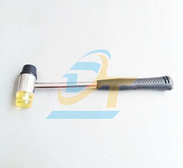 Búa cao su 2 đầu vàng đen 40mm  VietNam | Giá rẻ nhất - Công Ty TNHH Thương Mại Dịch Vụ Đạt Tâm