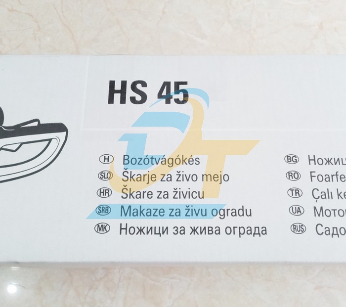 M&aacute;y cắt tỉa h&agrave;ng r&agrave;o chạy xăng STIHL HS 45  STIHL | Gi&aacute; rẻ nhất - C&ocirc;ng Ty TNHH Thương Mại Dịch Vụ Đạt T&acirc;m