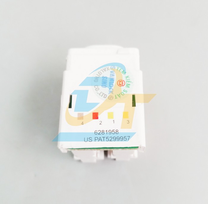 Ổ cắm điện thoại 4 d&acirc;y RJ11 Sino S30RJ40  Sino | Gi&aacute; rẻ nhất - C&ocirc;ng Ty TNHH Thương Mại Dịch Vụ Đạt T&acirc;m