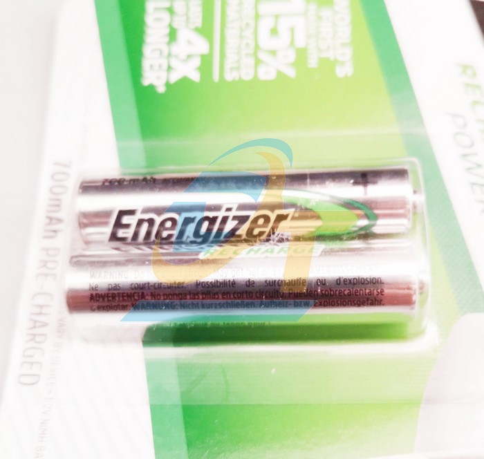 Pin sạc AAA 1.2V 700mAh Ni-MH Energizer NH12RP2  ENERGIZER | Giá rẻ nhất - Công Ty TNHH Thương Mại Dịch Vụ Đạt Tâm