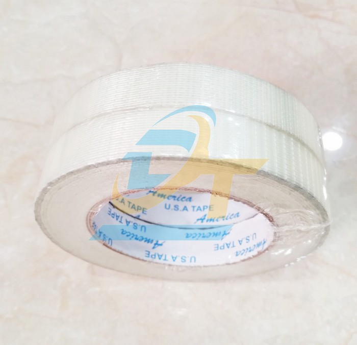 Băng keo sợi thủy tinh 2 sọc 20mmx45m  VietNam | Giá rẻ nhất - Công Ty TNHH Thương Mại Dịch Vụ Đạt Tâm