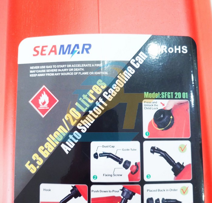 B&igrave;nh xăng dự ph&ograve;ng 20L Seamar SFGT-20-01  SEAMAR | Gi&aacute; rẻ nhất - C&ocirc;ng Ty TNHH Thương Mại Dịch Vụ Đạt T&acirc;m