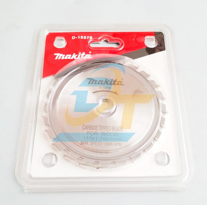 Lưỡi cưa gỗ hợp kim 24 răng 110x1.7x20mm Makita D-15578  Makita | Gi&aacute; rẻ nhất - C&ocirc;ng Ty TNHH Thương Mại Dịch Vụ Đạt T&acirc;m