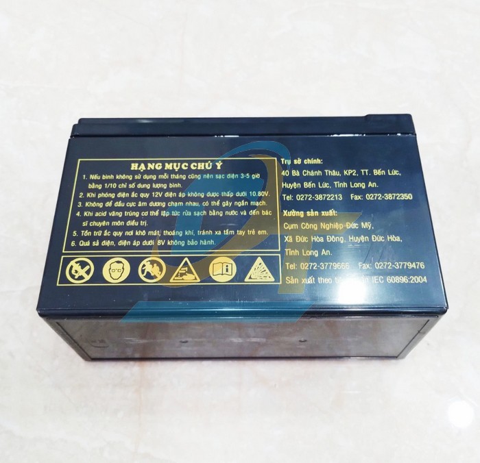 Ắc quy khô 12V 7.5Ah Globe WP7.5-12 (20HR) WP7.5­12 Globe | Giá rẻ nhất - Công Ty TNHH Thương Mại Dịch Vụ Đạt Tâm
