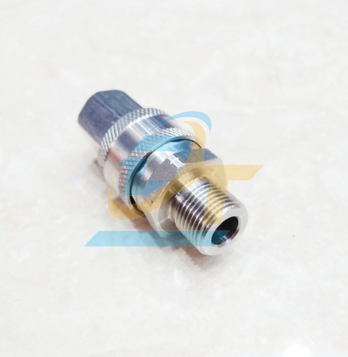 Bộ khớp nối nhanh inox 3/8" - Ren 17mm (Đực RT, C&aacute;i RN)  VietNam | Gi&aacute; rẻ nhất - C&ocirc;ng Ty TNHH Thương Mại Dịch Vụ Đạt T&acirc;m
