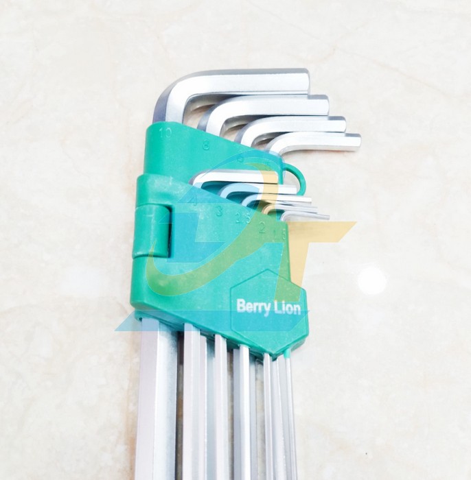 Bộ lục giác đầu bi 9 cây 1.5-10mm dài Berrylion 688  Berrylion | Giá rẻ nhất - Công Ty TNHH Thương Mại Dịch Vụ Đạt Tâm