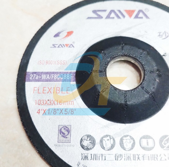 Đ&aacute; m&agrave;i inox dẻo Sawa 103x3x16  SAWA | Gi&aacute; rẻ nhất - C&ocirc;ng Ty TNHH Thương Mại Dịch Vụ Đạt T&acirc;m