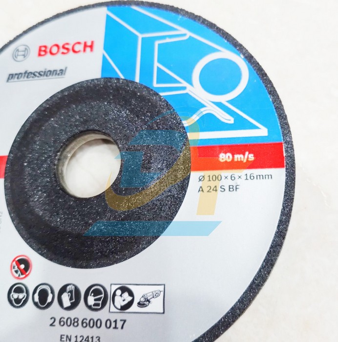Đá mài sắt 100x6x16mm Bosch 2608600017 2608600017 Bosch | Giá rẻ nhất - Công Ty TNHH Thương Mại Dịch Vụ Đạt Tâm