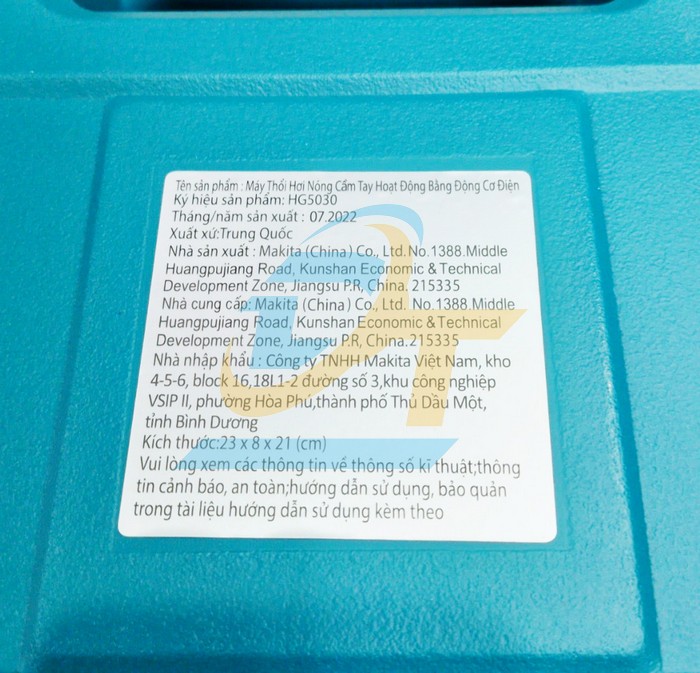 M&aacute;y thổi hơi n&oacute;ng 1600W Makita HG5030 HG5030 Makita | Gi&aacute; rẻ nhất - C&ocirc;ng Ty TNHH Thương Mại Dịch Vụ Đạt T&acirc;m