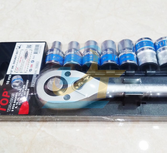 Bộ tu&yacute;p 10 chi tiết 1/2" cần tự động vu&ocirc;ng nhanh Top TBS-12245 TBS-12245 TOP | Gi&aacute; rẻ nhất - C&ocirc;ng Ty TNHH Thương Mại Dịch Vụ Đạt T&acirc;m