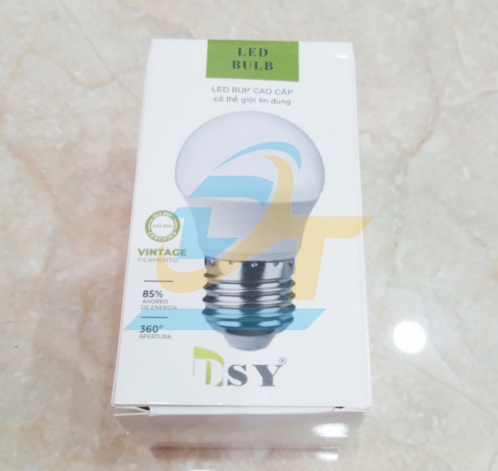 Bóng đèn led bulb tròn 3W E27 2700-3000K  China | Giá rẻ nhất - Công Ty TNHH Thương Mại Dịch Vụ Đạt Tâm