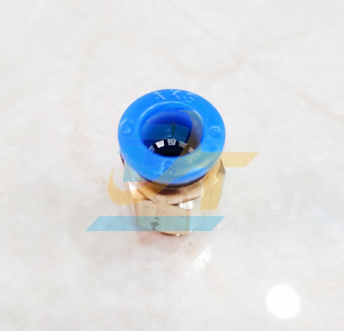 Đầu nối hơi thẳng ren ngo&agrave;i 9.6 ống 8 China PC8-01  China | Gi&aacute; rẻ nhất - C&ocirc;ng Ty TNHH Thương Mại Dịch Vụ Đạt T&acirc;m