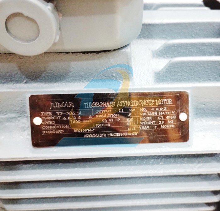 M&ocirc; tơ giảm tốc 3P 1.1kW 1.5HP 220/380V 4 cực điện  VietNam | Gi&aacute; rẻ nhất - C&ocirc;ng Ty TNHH Thương Mại Dịch Vụ Đạt T&acirc;m