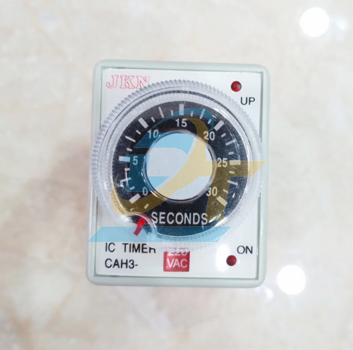 Relay thời gian 30s 220VAC JKN CAH3-N3 (K&egrave;m đế) CAH3-N3 JKN | Gi&aacute; rẻ nhất - C&ocirc;ng Ty TNHH Thương Mại Dịch Vụ Đạt T&acirc;m