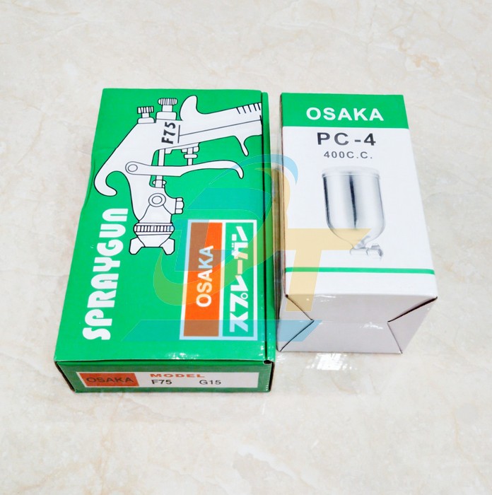 Súng phun sơn 400cc Osaka F75  Osaka | Giá rẻ nhất - Công Ty TNHH Thương Mại Dịch Vụ Đạt Tâm