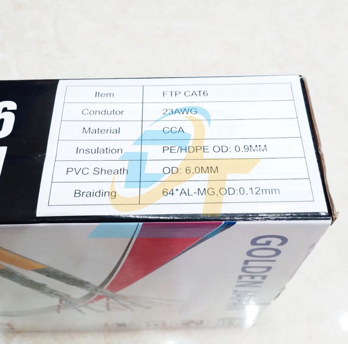 Cáp mạng chống nhiễu Golden Japan FTP CAT6 100m  GOLDEN-JAPAN | Giá rẻ nhất - Công Ty TNHH Thương Mại Dịch Vụ Đạt Tâm