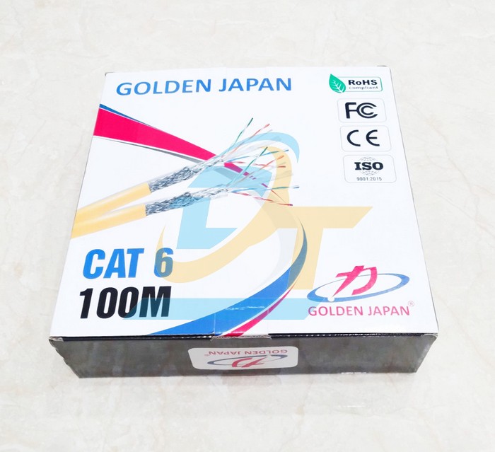 Cáp mạng chống nhiễu Golden Japan FTP CAT6 100m  GOLDEN-JAPAN | Giá rẻ nhất - Công Ty TNHH Thương Mại Dịch Vụ Đạt Tâm