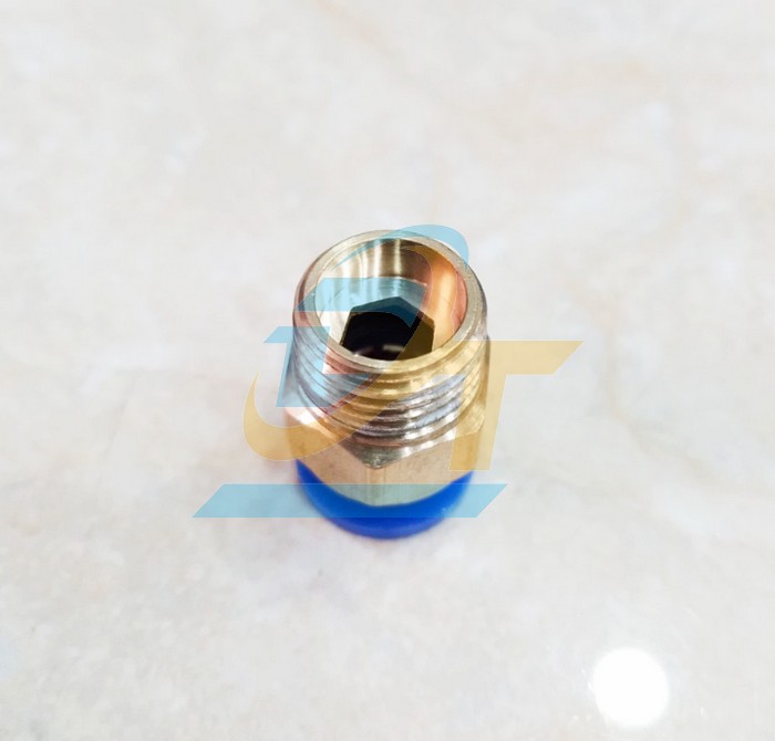 Đầu nối hơi thẳng ren ngo&agrave;i 13 ống 6 China PC6-02  China | Gi&aacute; rẻ nhất - C&ocirc;ng Ty TNHH Thương Mại Dịch Vụ Đạt T&acirc;m