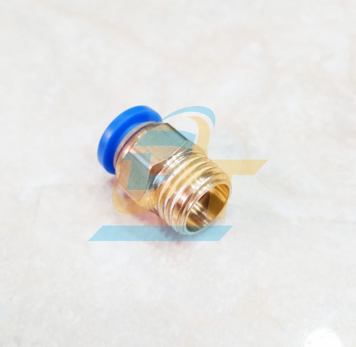 Đầu nối hơi thẳng ren ngo&agrave;i 13 ống 6 China PC6-02  China | Gi&aacute; rẻ nhất - C&ocirc;ng Ty TNHH Thương Mại Dịch Vụ Đạt T&acirc;m