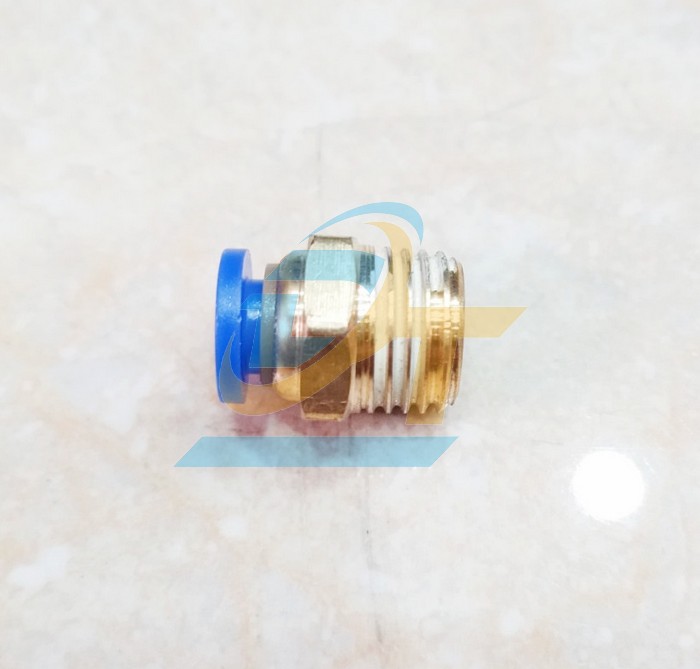 Đầu nối hơi thẳng ren ngo&agrave;i 13 ống 8 China PC8-02  China | Gi&aacute; rẻ nhất - C&ocirc;ng Ty TNHH Thương Mại Dịch Vụ Đạt T&acirc;m