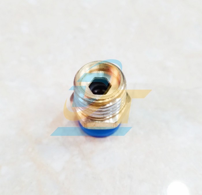 Đầu nối hơi thẳng ren ngo&agrave;i 13 ống 8 China PC8-02  China | Gi&aacute; rẻ nhất - C&ocirc;ng Ty TNHH Thương Mại Dịch Vụ Đạt T&acirc;m