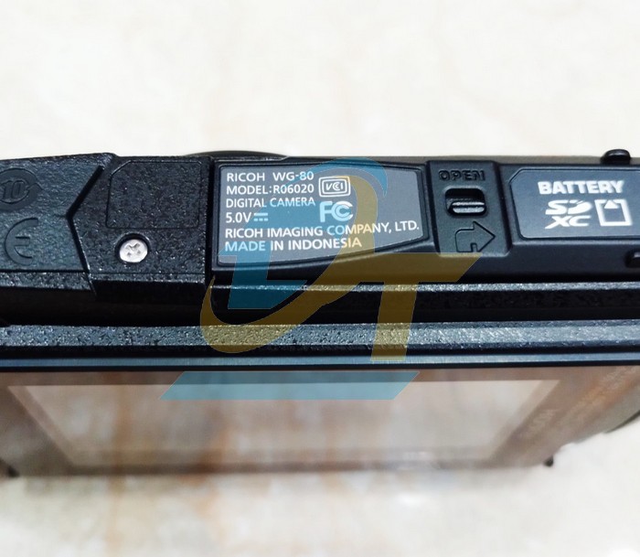 Máy ảnh chống nước Ricoh WG-80  RICOH | Giá rẻ nhất - Công Ty TNHH Thương Mại Dịch Vụ Đạt Tâm