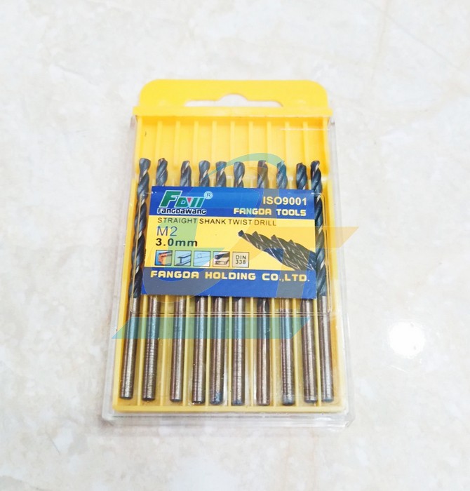 Mũi khoan sắt 3mm Favi (Fangda)  Favi | Giá rẻ nhất - Công Ty TNHH Thương Mại Dịch Vụ Đạt Tâm