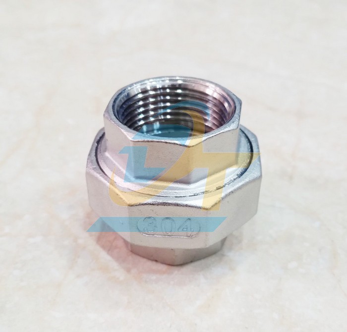 Rắc co inox 304 DN25 - Phi 34  VietNam | Gi&aacute; rẻ nhất - C&ocirc;ng Ty TNHH Thương Mại Dịch Vụ Đạt T&acirc;m