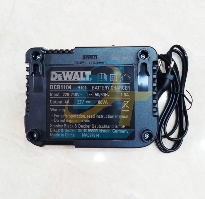 Sạc đa năng 10.8V-18V Dewalt DCB1104-B1  DEWALT | Giá rẻ nhất - Công Ty TNHH Thương Mại Dịch Vụ Đạt Tâm