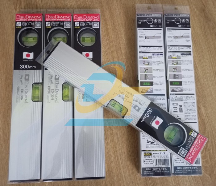 Thước thủy 300mm EBISU Japan ED-30N ED-30N EBISU | Giá rẻ nhất - Công Ty TNHH Thương Mại Dịch Vụ Đạt Tâm