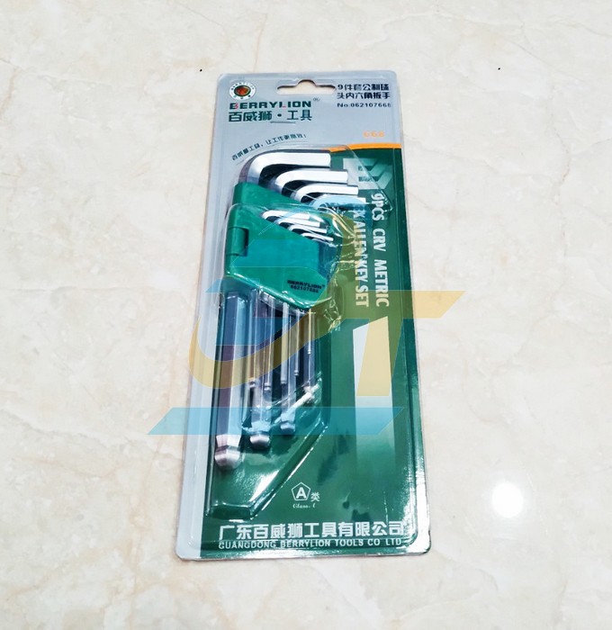 Bộ lục giác đầu bi 9 cây 1.5-10mm ngắn Berrylion 062107668  Berrylion | Giá rẻ nhất - Công Ty TNHH Thương Mại Dịch Vụ Đạt Tâm