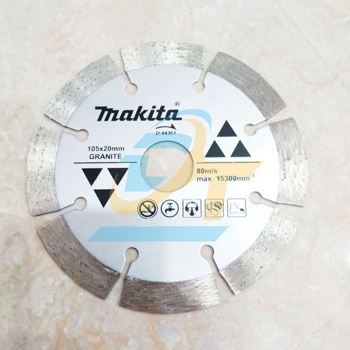 Lưỡi cắt gạch Granite 105x1.6x20mm Makita D-44351  Makita | Giá rẻ nhất - Công Ty TNHH Thương Mại Dịch Vụ Đạt Tâm