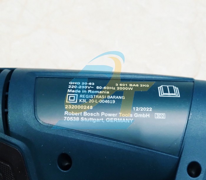 M&aacute;y thổi hơi n&oacute;ng 2000W Bosch GHG 20-63 GHG 20-63 Bosch | Gi&aacute; rẻ nhất - C&ocirc;ng Ty TNHH Thương Mại Dịch Vụ Đạt T&acirc;m