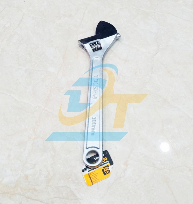 Mỏ lết cán trơn 12"/300mm Tolsen 15004  Tolsen | Giá rẻ nhất - Công Ty TNHH Thương Mại Dịch Vụ Đạt Tâm