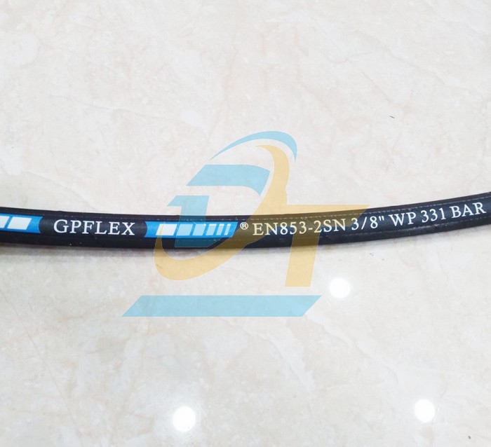 Ống tuy ô thủy lực 3/8"x1200mm bấm 2 đầu ren Đức 18 (1 đầu cốt cong)  VietNam | Giá rẻ nhất - Công Ty TNHH Thương Mại Dịch Vụ Đạt Tâm