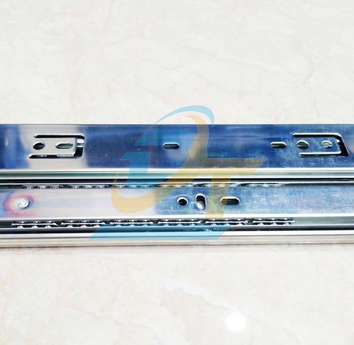 Thanh ray trượt 3  tầng Ivan 02421.400 ZNP kẽm xanh  IVAN | Giá rẻ nhất - Công Ty TNHH Thương Mại Dịch Vụ Đạt Tâm