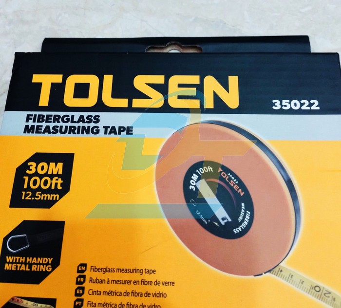 Thước dây nhựa 30m Tolsen 35022  Tolsen | Giá rẻ nhất - Công Ty TNHH Thương Mại Dịch Vụ Đạt Tâm