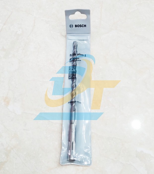 Mũi khoan bê tông chuôi gài SDS Plus-1 8x150/210 Bosch 2608680271 2608680271 Bosch | Giá rẻ nhất - Công Ty TNHH Thương Mại Dịch Vụ Đạt Tâm