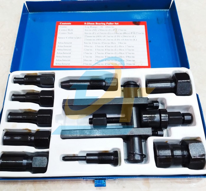 Bộ cảo bạc đạn chữ H 10 chi tiết 8-25mm  China | Giá rẻ nhất - Công Ty TNHH Thương Mại Dịch Vụ Đạt Tâm