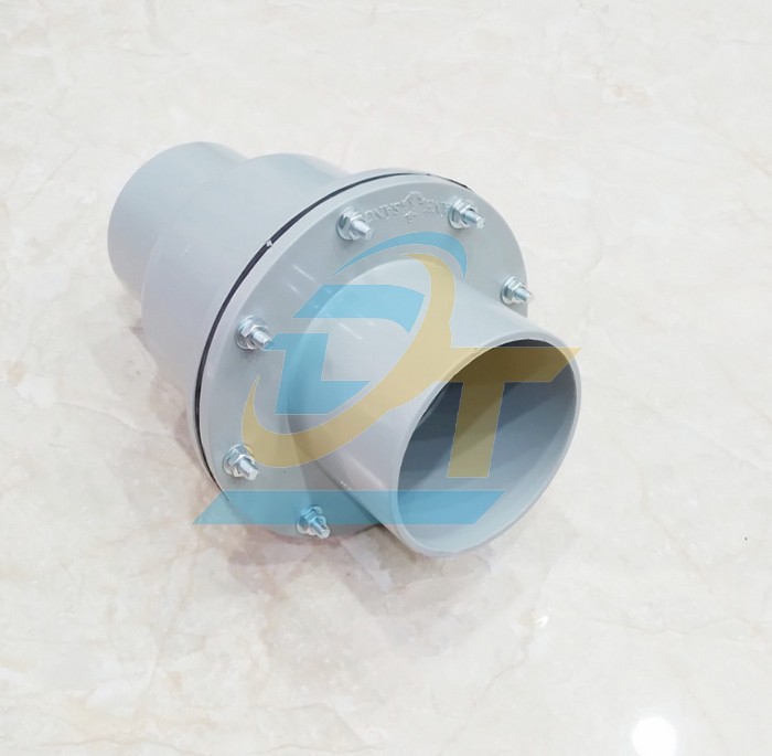 Luppe 1 chiều lưỡi g&agrave; PVC 2 đầu phi 90  VietNam | Gi&aacute; rẻ nhất - C&ocirc;ng Ty TNHH Thương Mại Dịch Vụ Đạt T&acirc;m