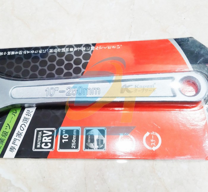 Mỏ lết trắng 10"/250mm Kapusi K-7634  Kapusi | Giá rẻ nhất - Công Ty TNHH Thương Mại Dịch Vụ Đạt Tâm