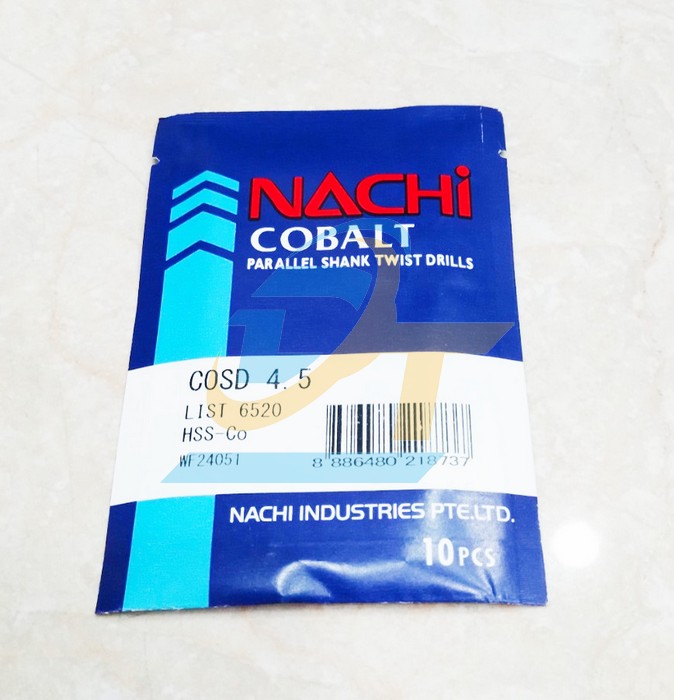 Mũi khoan inox List 6520 Nachi 4.5mm  Nachi | Giá rẻ nhất - Công Ty TNHH Thương Mại Dịch Vụ Đạt Tâm
