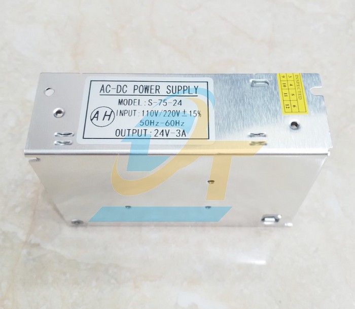 Bộ nguồn tổ ong 220V ra 24V 3A S-75-24  China | Giá rẻ nhất - Công Ty TNHH Thương Mại Dịch Vụ Đạt Tâm