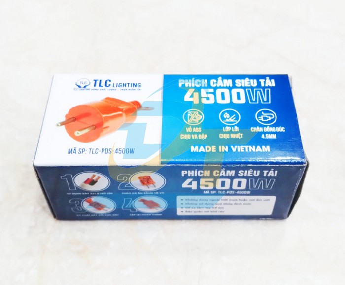 Phích cắm đực siêu chịu tải 4500W TLC TLC-PDS-4500W  TLC | Giá rẻ nhất - Công Ty TNHH Thương Mại Dịch Vụ Đạt Tâm