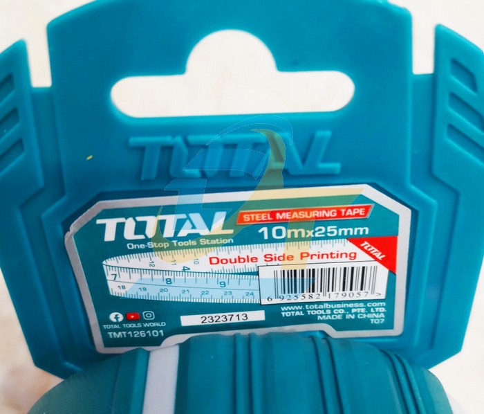 Thước cuộn thép 10mx25mm Total TMT126101  Total | Giá rẻ nhất - Công Ty TNHH Thương Mại Dịch Vụ Đạt Tâm