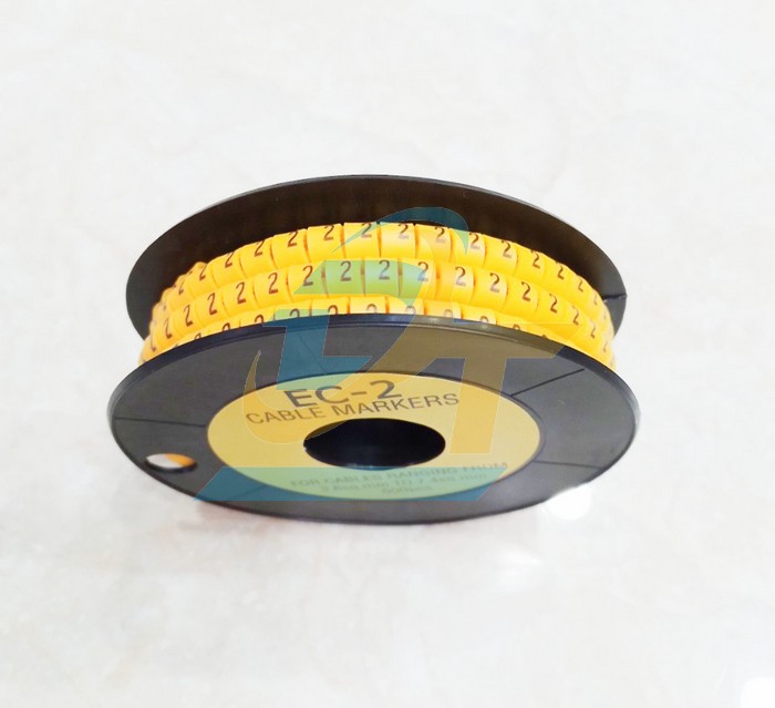 Vòng đánh số dây mạng 3.6-7.4mm EC-2 (Hộp 500 cái)  China | Giá rẻ nhất - Công Ty TNHH Thương Mại Dịch Vụ Đạt Tâm