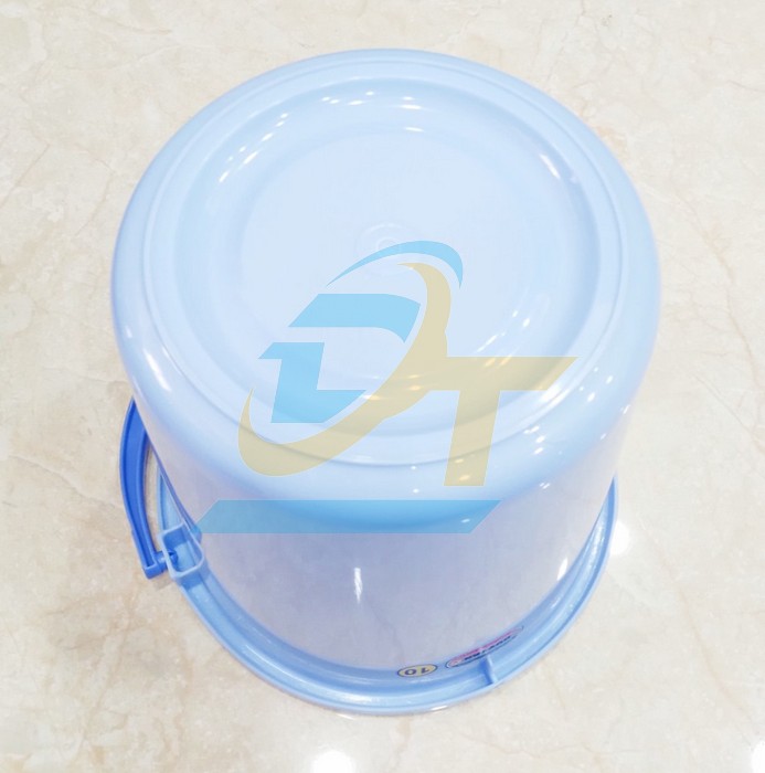 Xô nhựa có nắp 10 lít Duy Tân No.H063 H063 DuyTan | Giá rẻ nhất - Công Ty TNHH Thương Mại Dịch Vụ Đạt Tâm